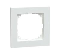 Schneider Electric Cadre Merten MEG4010-3625 M-Pure 1 volet Blanc