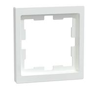 Schneider Electric Cadre de couverture Merten MEG4010-6535 M-Creative Design ABS 90×90 mm Blanc