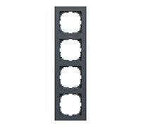 EL MPU 4040-3614 - Cadre M-PURE - quadruple, anthracite