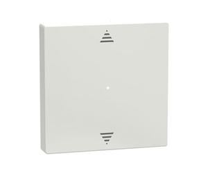 Merten MEG5215-0319 System M Interrupteur à bascule pour module de bouton-poussoir 1 voie (flèches marche/arrêt) Blanc polaire brillant