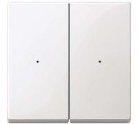 Merten Meg5220-0319 bouton-poussoir de Bascule pour module 2 Gang, Blanc polaire brillant, système M