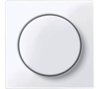EL SM 52500325 - Plaque centrale avec bouton-poussoir : système M, blanc actif, b