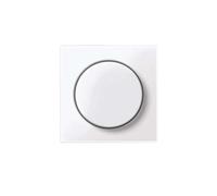 Merten MEG5250-0325 Plaque centrale avec bouton rotatif, blanc actif brillant, système M