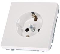 Merten Mert Socket Schuko Lotus White System Design, erhöhter Berührungsschutz