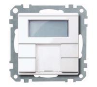 Merten Merten Bouton-poussoir 2f.aws/gl avec régulateur RT MEG6212-0325 Quantité:1