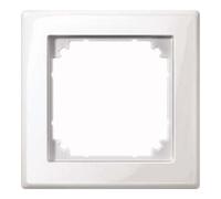 Schneider Electric – Plaque de finition M-SMART 478119 – 1 poste – blanc brillant