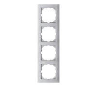 Merten Merten Cadre 4 fois aluminium MEG4040-3660 Quantité:1