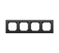 Merten Merten Cadre 4f. anthracite horizontal/vertical 486414 Quantité:1