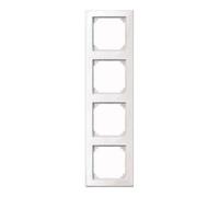Merten Rahmen 4 voies, blanc polaire brillant 478419