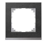 Merten Merten Cadre décoratif 1 poste ardoise/aluminium MEG4010-3669 Quantité:1