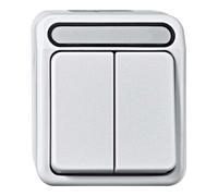 Merten Merten Interrupteur unipolaire blanc polaire MEG3115-8019 Quantité:1