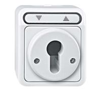 Merten Merten Interrupteur volet roulant / à verrouillage gris clair MEG3717-8029 Quantité:1
