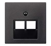 Merten Merten Plaque centrale anthracite pour utilisation UAE 298014 Quantité:1