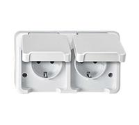 Merten Merten Prise double SCHUKO polar blanc MEG2320-8019 Quantité:1