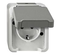 Merten Merten Prise SCHUKO gris clair MEG2301-8029 Quantité:1