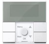MERTEN Module d'horloge MEG5755-0325 blanc actif brillant