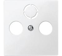 MERTEN Plaque centrale 297519 p.prise d'antenne blanc polaire 297519 (297519)