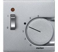 MERTEN plaque centrale 536160 pour thermostat d'ambiance aluminium 536160 536160 536160 (536160)