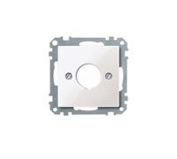 Merten plaque centrale pws/gl 393819