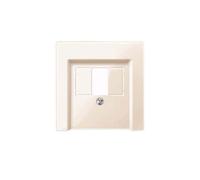 Merten plaque centrale ws/gl 296044