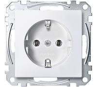 Merten Prise de courant System M blanc polaire MEG2301-0619