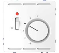 Merten Régulateur de température ambiante 24 V avec interrupteur et plaque centrale (MEG5761-6035)