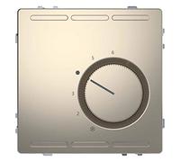 Merten Régulateur RT nickelmet MEG5762-6050 230 V - Compte Alternatif + système ZPL - Thermostat d'ambiance Design 4042811199357