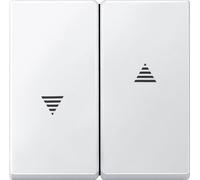 Merten Rocker, Bouton + interrupteur, Blanc