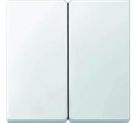 Merten Rocker, Bouton + interrupteur, Blanc