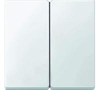 Merten Rocker, Bouton + interrupteur, Blanc