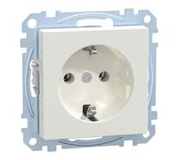 Merten SCHUKO MEG2301 77-0319-00 Bornes à enficher, blanc polaire brillant, système M MEG2301