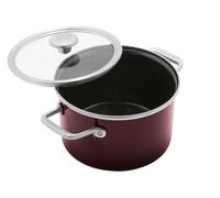 MERTEN & STORCK MERTEN&STORCK Casserole Ø20cm, choclate truffle, avec couvercle en verre