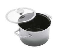 MERTEN & STORCK MERTEN&STORCK Casserole Ø20cm, galaxy grey, avec couvercle en verre