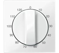 Merten - System M - 567519 - Enjoliveur pour minuterie rotative - 120 min - Blanc brillant (Import Allemagne)