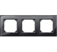 Merten x3 Cadre Cache System M, M-Plan noir 489303 1 pc(s)