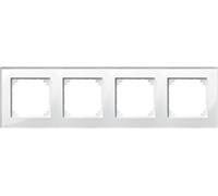 Merten x4 Cadre Cache System M, M-Plan blanc 489419 1 pc(s)