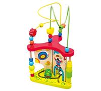 Mertens 84202 Bino Grand nœud de motricité pour enfants à partir de 1,5 ans et plus (jouet de motricité pour favoriser la coordination œil-main, perception et motricité fine), multicolore