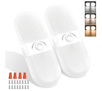 MERTTURM 180LED Voiture Interieur, Lumière Blanche Super Brillant Plafonnier LED 12V Camping Car, 900LM Lampe 12V avec 3 Températures Couleur & Luminosité Réglable pour for Caravane Bateau (2PCS)