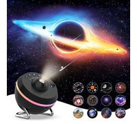 MERTTURM Plafond Météore Projecteur d'Étoiles 5K HD, 13 en 1 Disques avec Effet Net et Galaxie, Bouton Réglable pour Enfants, Adultes, Cadeau de Festival