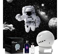 MERTTURM Projecteur Planétarium, Galaxie Projecteur Ciel Etoile, 8 HD Disques Verre(ne jamais s'estomper) & Lentille à Focus Réglable,Veilleuse avec Minuteur & Haut Parleur Bluetooth 5.0 & Bruit Blanc