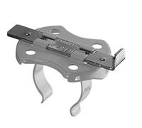 Merveille - Lot de 2 Supports MINIMAX pour Tablette Radiateur Fonte 2 à 3 Colonnes - Fixation sans Perçage - pour Étagère Radiateur de 10 à 15 cm de Large - Fabrication Française