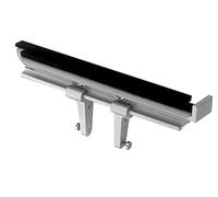 Merveille - Lot de 2 Supports MULTILUX GR pour Tablette Radiateur Panneaux Fonte ou Acier - Fixation sans Perçage - pour Étagère Radiateur de 16 à 26 cm de Large - Fabrication Française