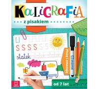 Merveilles de la calligraphie : avec un marqueur pour apprendre et s'amuser - écriture confortable et effacement facile ! Idéal pour les enfants à partir de 7 ans !