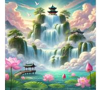 Merveilles Naturelles Puzzle 70 Pièces Adultes, 45x45cm DIY Puzzle Impossible Jeu de Création et Logique, Puzzles Classiques pour Adultes et Enfants de 12 Ans et Plus