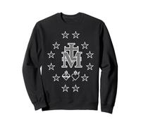 Merveilleuse Médaille Notre-Dame Marie Catholique Sweatshirt