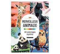 Merveilleux animaux - 40 coloriages mystère