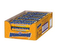 Merveilleux cacahuètes - Barres caramel aux cacahuètes emballées individuellement avec des morceaux de cacahuète croquants - 24 x 49 g