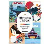 Merveilleux Japon - 40 coloriages mystère