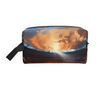 Merveilleux jeu de football multifonctionnel trousse de toilette de voyage sac de rangement quotidien et fitness sac de rangement pour cosmétiques, papeterie et plus encore