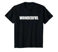 Merveilleux T-Shirt, Enfant, Noir, 2 Ans